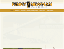 Tablet Screenshot of penny-newman.com